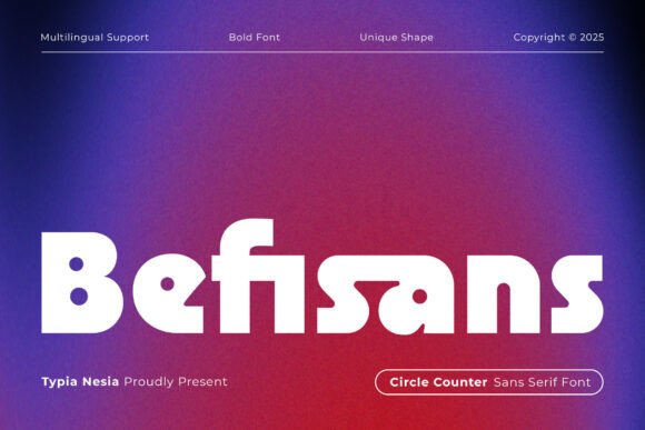 Befisans: The Bold Retro Sans Serif for Modern Web Design
