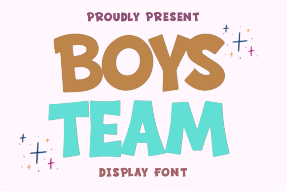 Boys Team: A Festive Typeface for Holiday Branding Projects