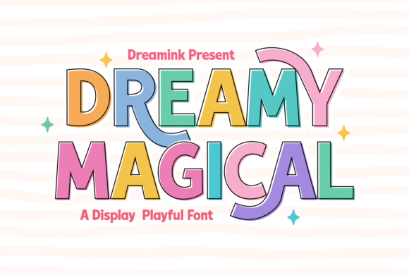 Dreamy Magical: The Enigmatic Display Typeface for Captivating Editorial Design