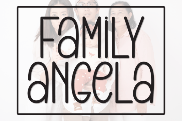 Family Angela: A Warm Handwritten Display Font for Brand Identity