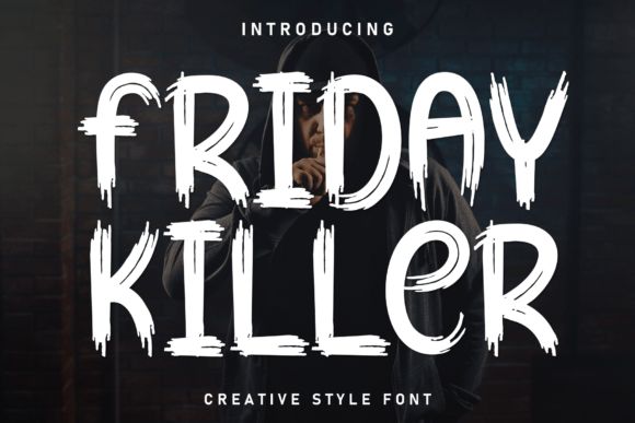 Friday Killer: The Whimsical Display Typeface for Handmade Creators