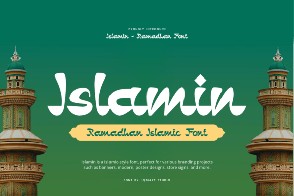 Islamin: A Graceful Touch of Heritage for Your Design Projects