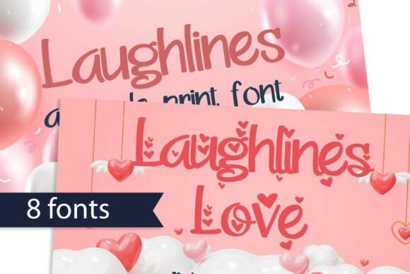 Laughlines: The Breezy Display Font for Joyful Designs
