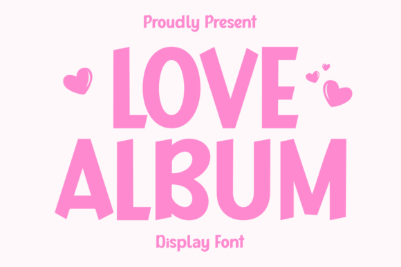 Love Album: The Festive Display Font for Viral Holiday Campaigns