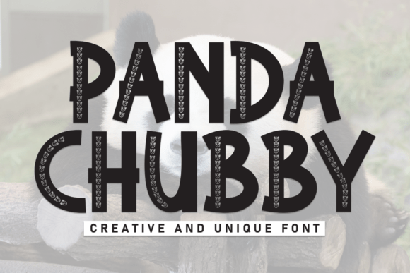 Panda Chubby: A Handcrafted Font for Warm Brand Identity