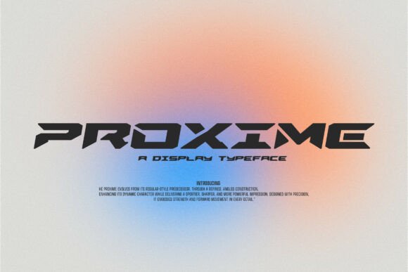 Proxime Oblique: The Dynamic Typeface for High-Impact Web Design