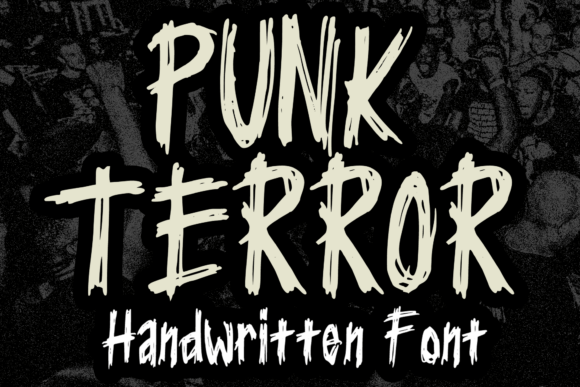 Punk Terror: The Ultimate Display Font for Rebel Web Design