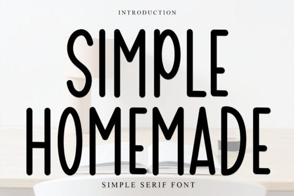 Simple Homemade: A Festive Typeface for Holiday Editorial Design