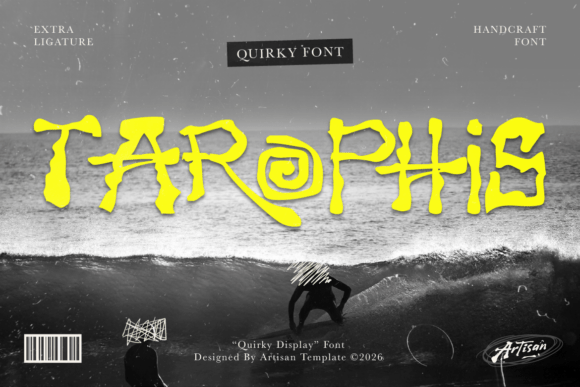 Tarophis: The Quirky Display Font for Bold Street Branding