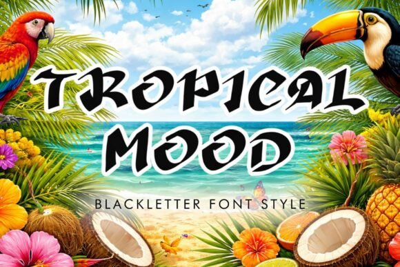 Tropical Mood: The Display Font for Scroll-Stopping Campaigns