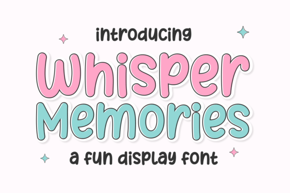 Whisper Memories: The Premium Display Font for Warm Campaigns